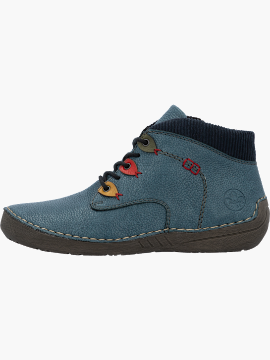 Rieker Damen Kurzstiefel Blau 143610 3