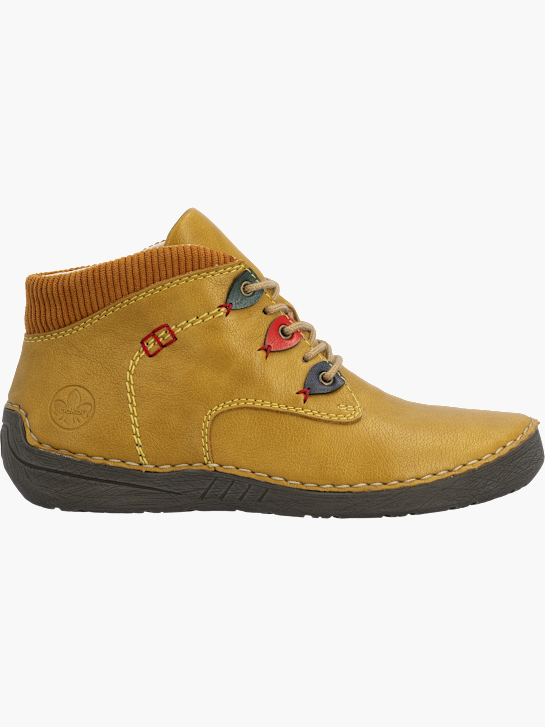 Rieker Damen Kurzstiefel Gelb 143611 1