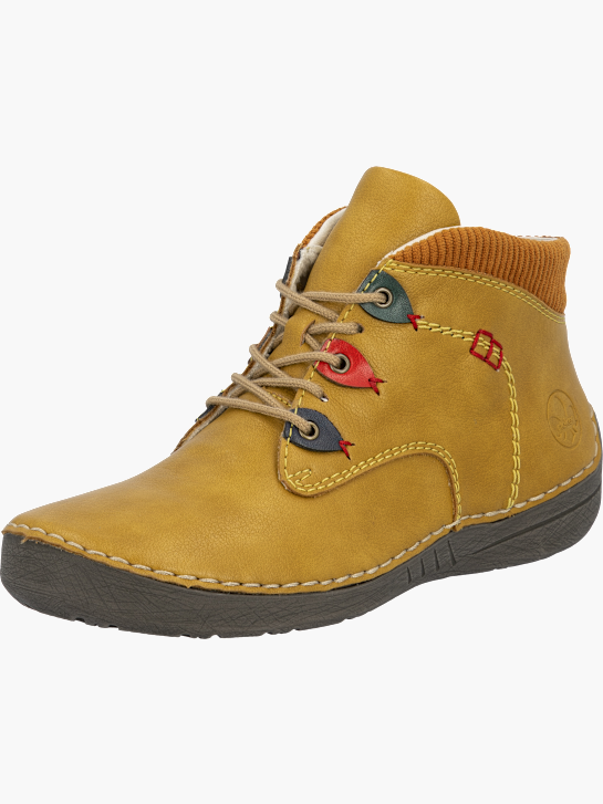 Rieker Damen Kurzstiefel Gelb 143611 2