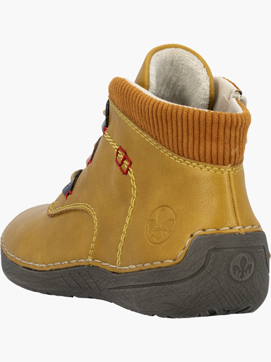 Rieker Damen Kurzstiefel Gelb 143611 3
