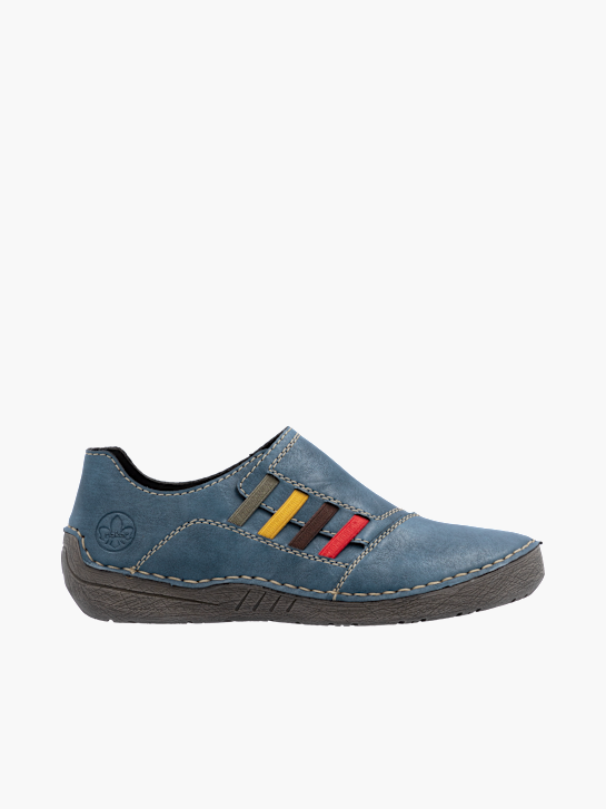 Rieker Damen Slipper Blau 137162 1