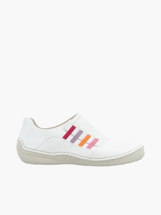 Rieker Damen Slipper Weiß 137163 1