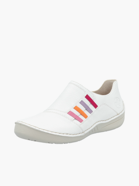Rieker Damen Slipper Weiß 137163 2