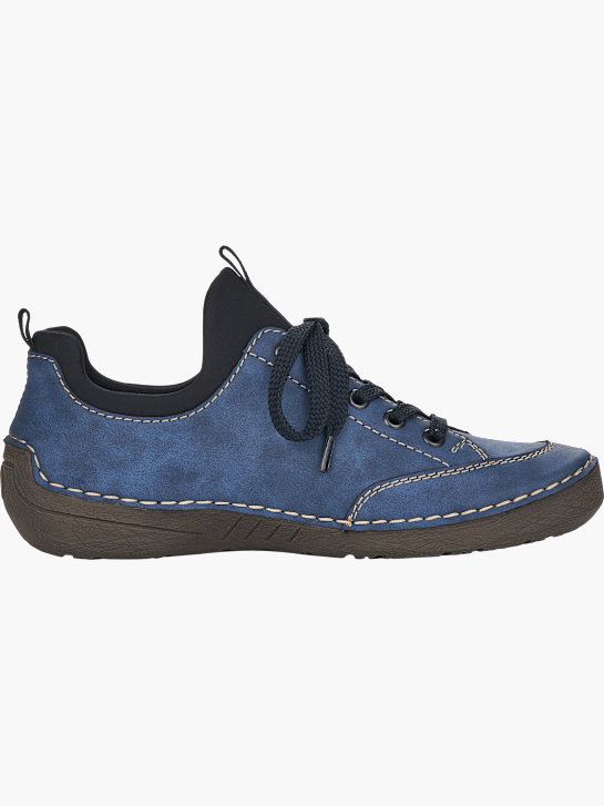 Rieker Damen Slipper Blau 143612 2
