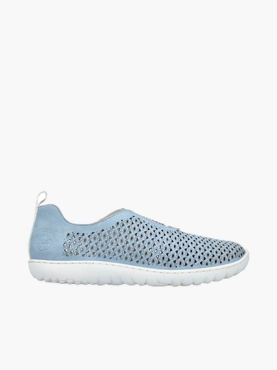 Rieker Damen Slipper Blau 137172 1