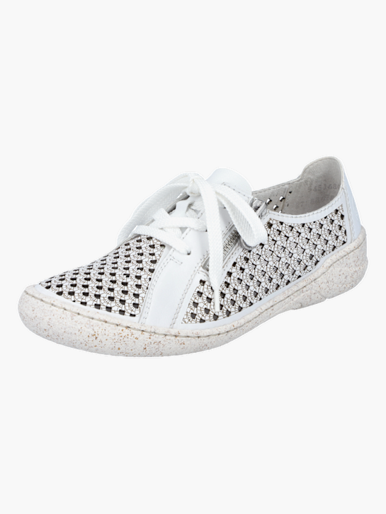 Rieker Damen Schnürschuhe Weiß 137177 2