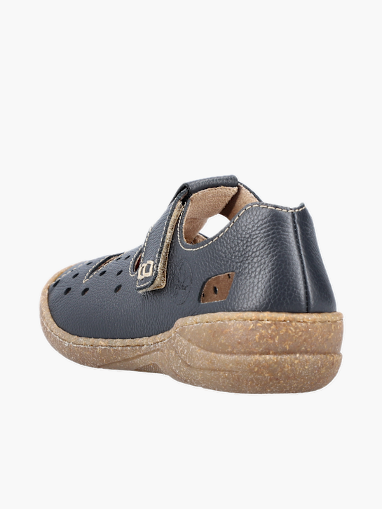 Rieker Damen Slipper Blau 137178 3