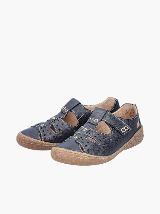 Rieker Damen Slipper Blau 137178 4