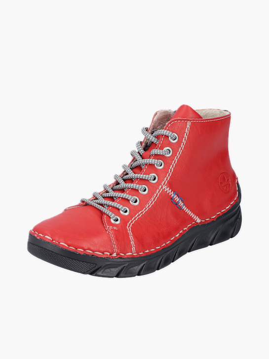 Rieker Damen Schnürstiefel Rot 137182 2