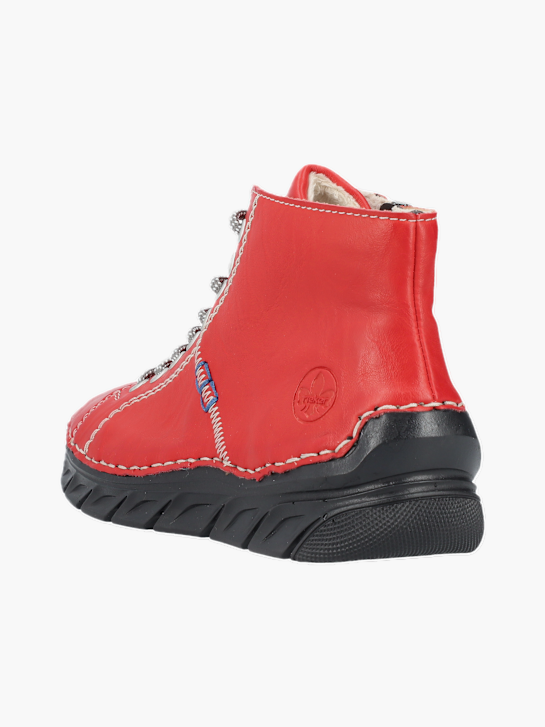 Rieker Damen Schnürstiefel Rot 137182 3