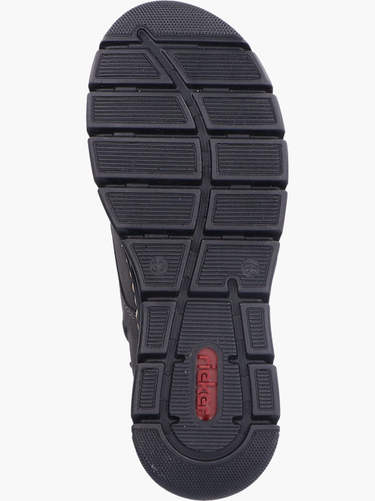 Rieker Damen Schnürstiefel Grau 143621 4