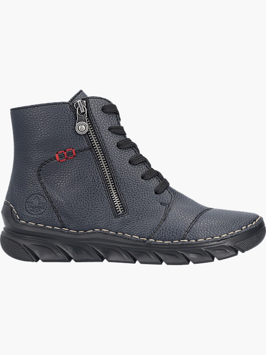Rieker Damen Schnürstiefel Blau 143622 1