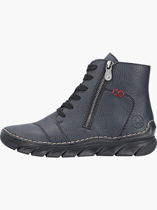 Rieker Damen Schnürstiefel Blau 143622 3