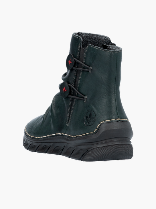 Rieker Damen Schnürstiefel Grün 137184 3