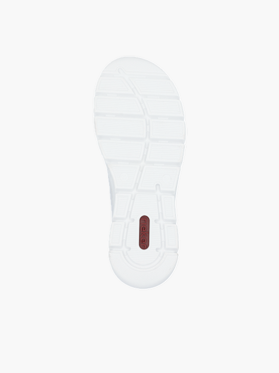 Rieker Damen Slipper Weiß 137185 3