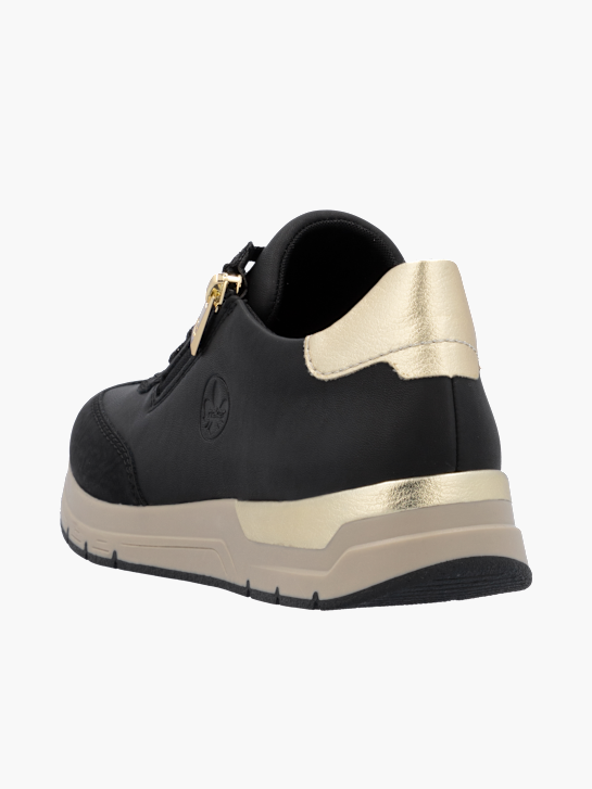 Rieker Damen Sneaker Low Schwarz 137190 3