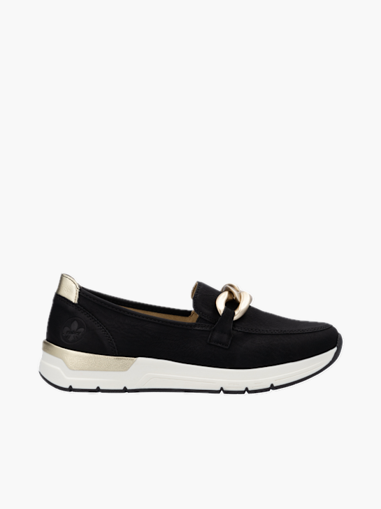 Rieker Damen Loafer Schwarz 137192 1