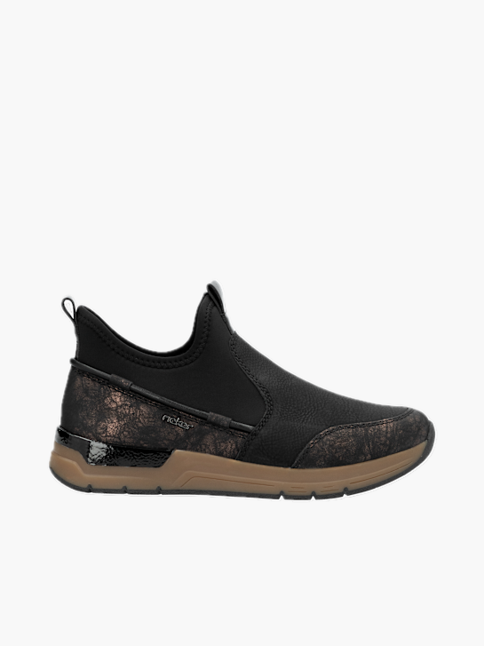 Rieker Damen Slipper Schwarz 137194 1