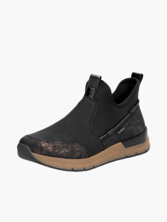 Rieker Damen Slipper Schwarz 137194 2