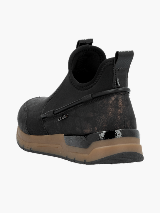 Rieker Damen Slipper Schwarz 137194 3