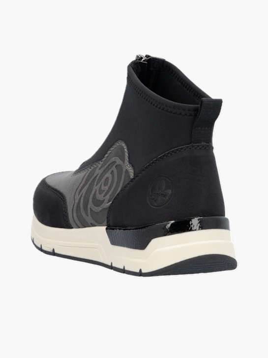 Rieker Damen Slipper Schwarz 137196 3