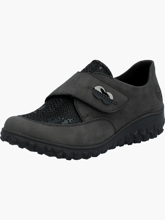 Rieker Damen Slipper Grau 143633 3