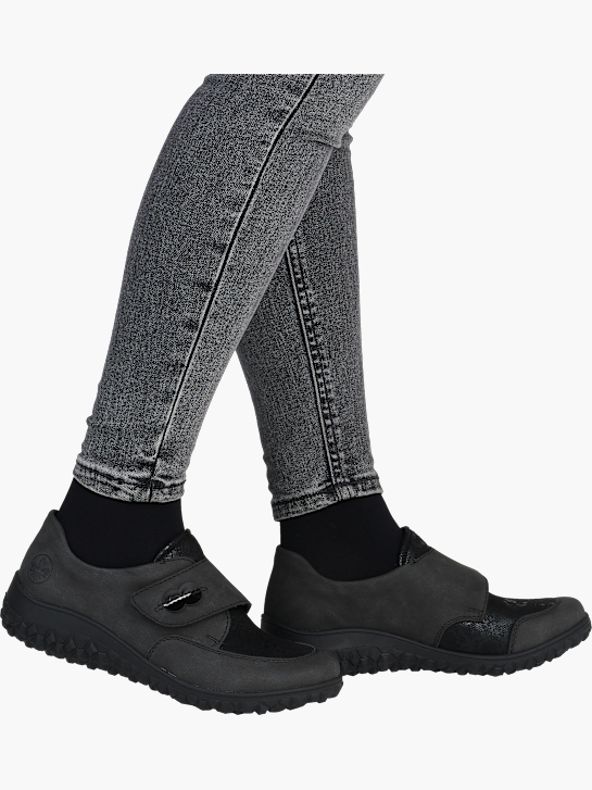 Rieker Damen Slipper Grau 143633 4
