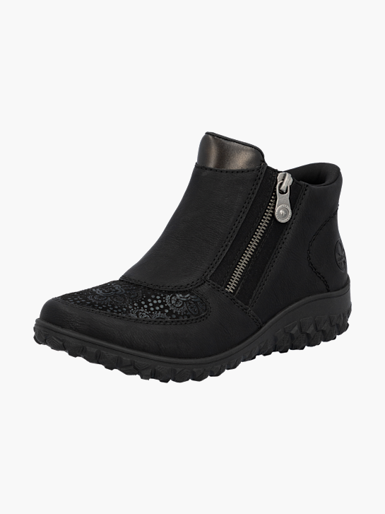 Rieker Damen Kurzstiefel Schwarz 143634 2