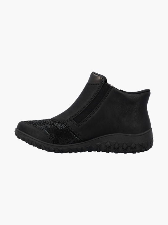 Rieker Damen Kurzstiefel Schwarz 143634 3