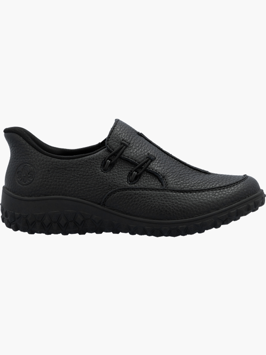 Rieker Damen Slipper Schwarz 143635 1