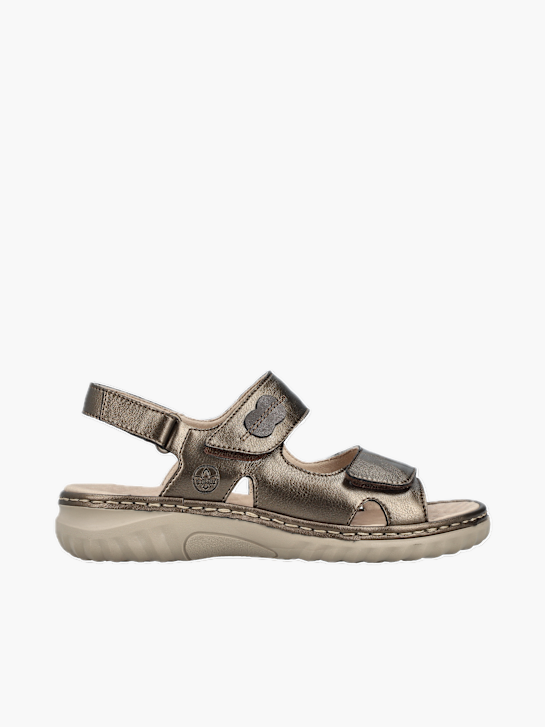 Rieker Damen Riemchensandalen Bronze 137207 1