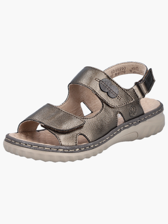 Rieker Damen Riemchensandalen Bronze 137207 2