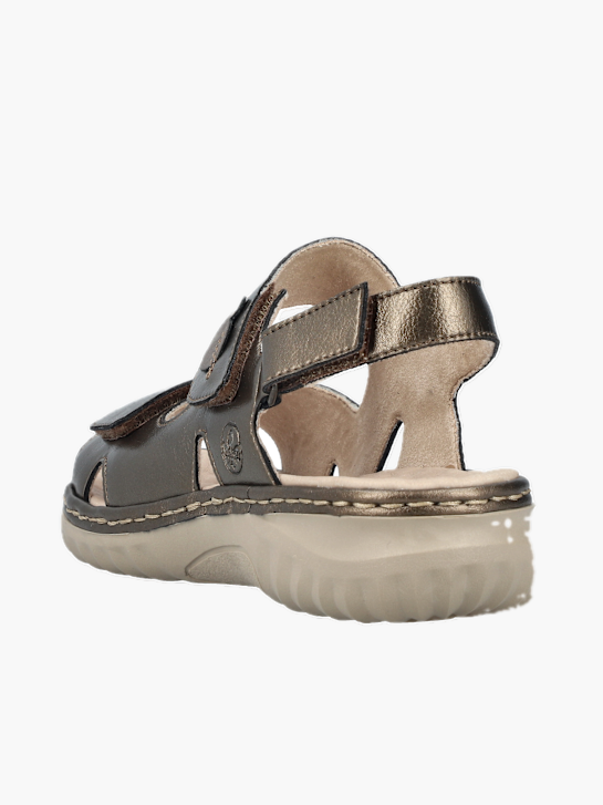 Rieker Damen Riemchensandalen Bronze 137207 3