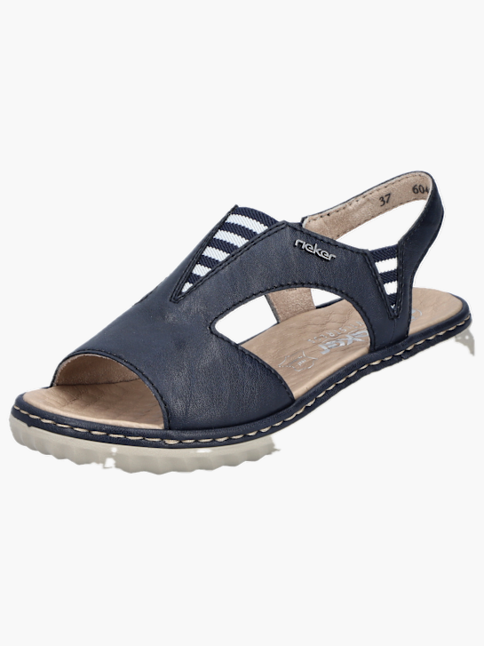 Rieker Damen Riemchensandalen Blau 137208 2