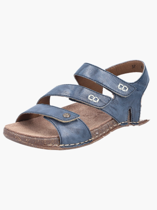 Rieker Damen Riemchensandalen Blau 137239 2