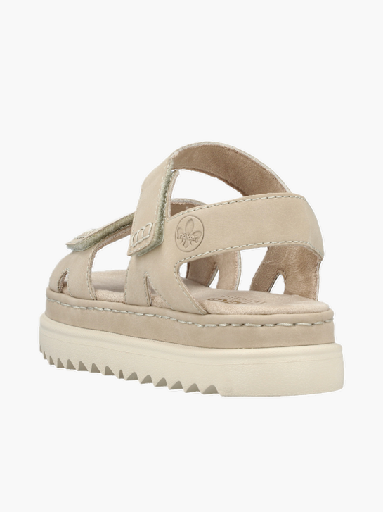 Rieker Damen Riemchensandalen Beige 131155 3