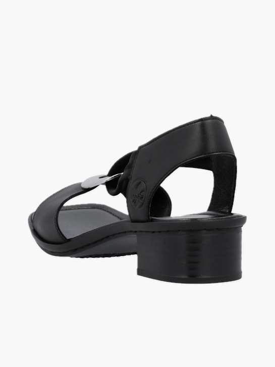 Rieker Damen Riemchensandaletten Schwarz 131164 3