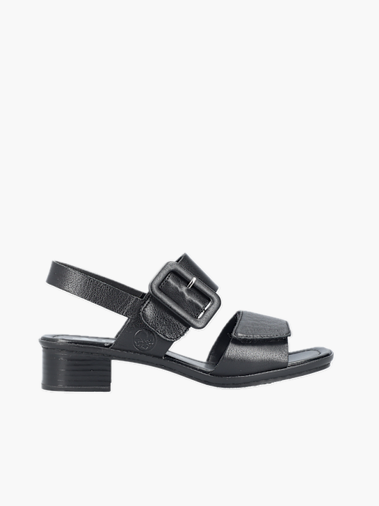 Rieker Damen Riemchensandaletten Schwarz 137253 1
