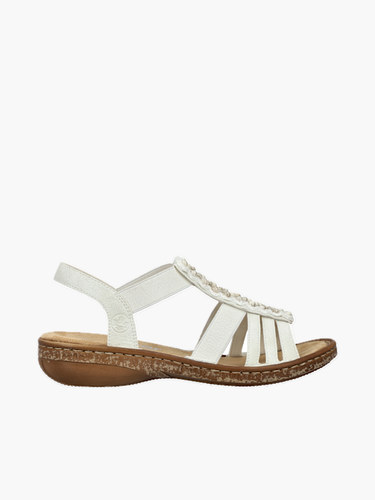 Rieker Damen Riemchensandalen Beige 131177 1