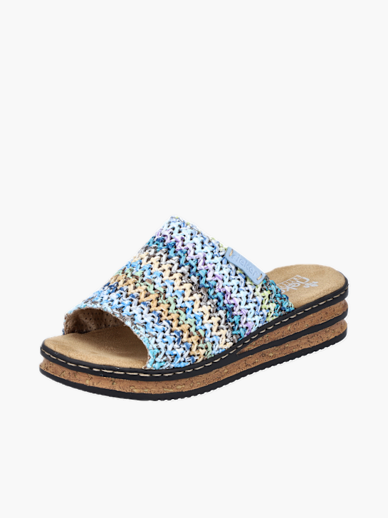 Rieker Damen Pantoletten Multicolor 137278 1