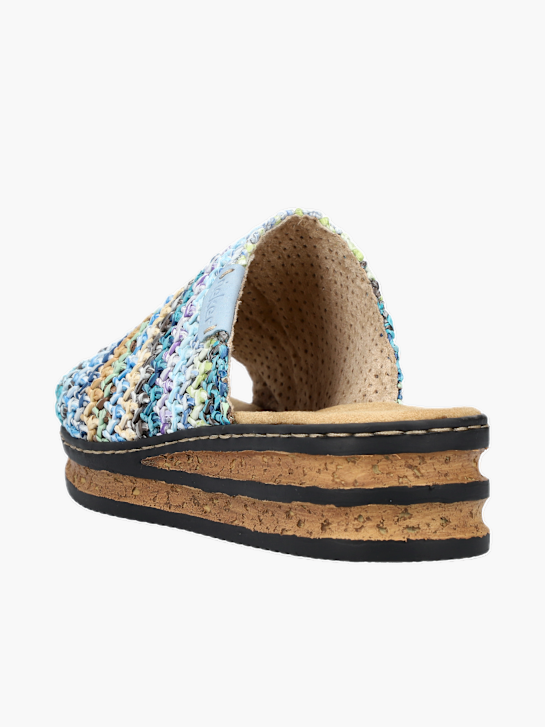 Rieker Damen Pantoletten Multicolor 137278 2