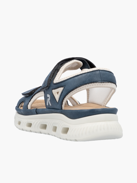 Rieker Damen Trekkingsandalen Blau 137295 3