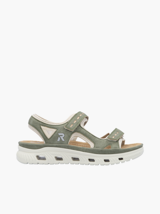 Rieker Damen Trekkingsandalen Grün 137296 1