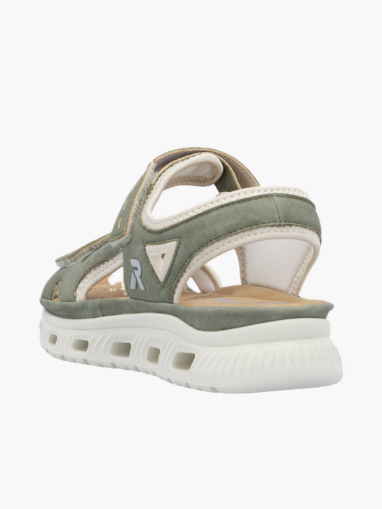 Rieker Damen Trekkingsandalen Grün 137296 3