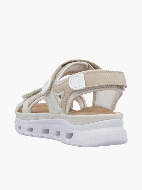 Rieker Damen Trekkingsandalen Beige 137298 3