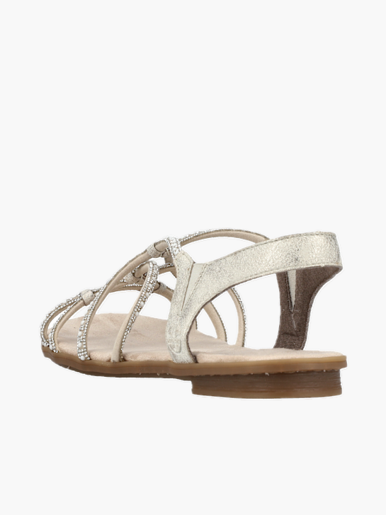 Rieker Damen Riemchensandalen Beige 137300 3