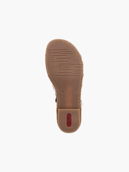 Rieker Damen Riemchensandalen Beige 137300 4