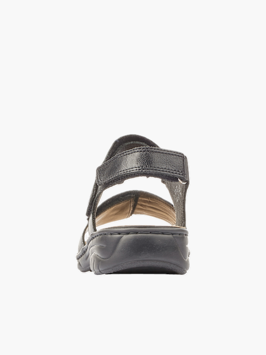 Rieker Damen Riemchensandalen Schwarz 137306 3