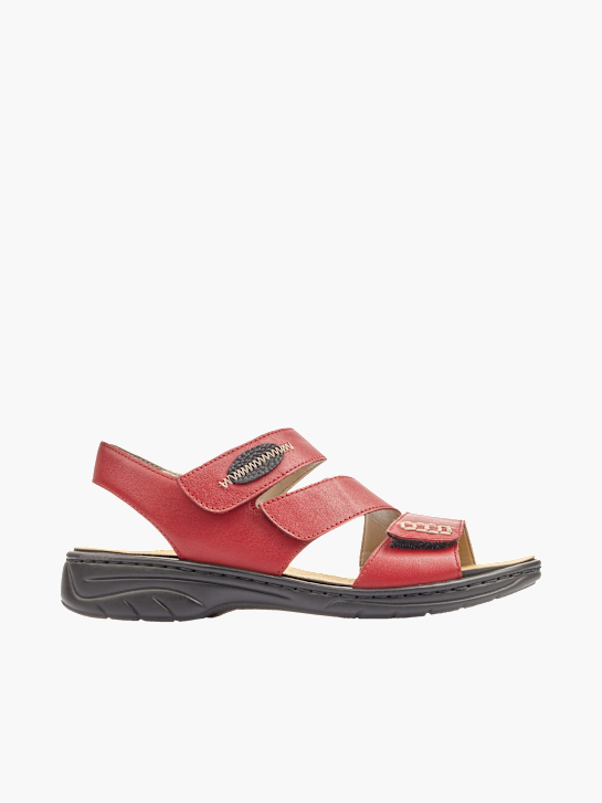 Rieker Damen Riemchensandalen Rot 137309 1