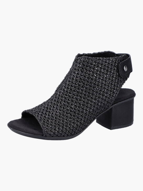 Rieker Damen Sandaletten Schwarz 137315 2